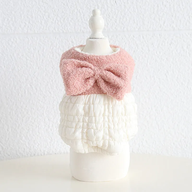 Princess Dress Bowknot Pet Vest