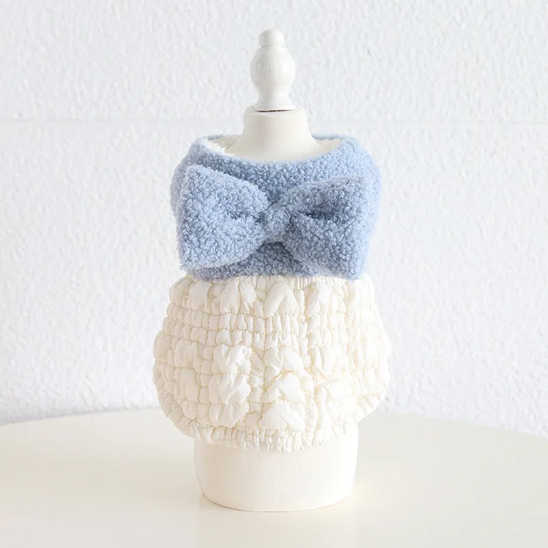 Princess Dress Bowknot Pet Vest