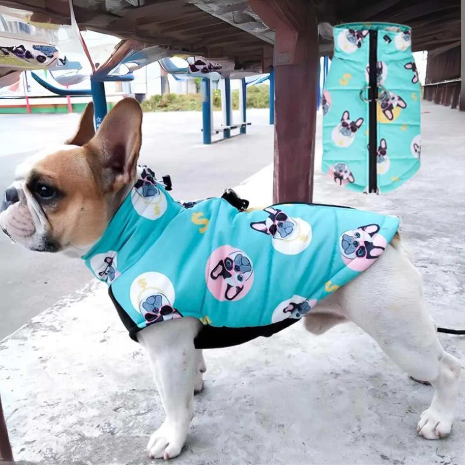 PupTrend Premium Frenchie Jacket