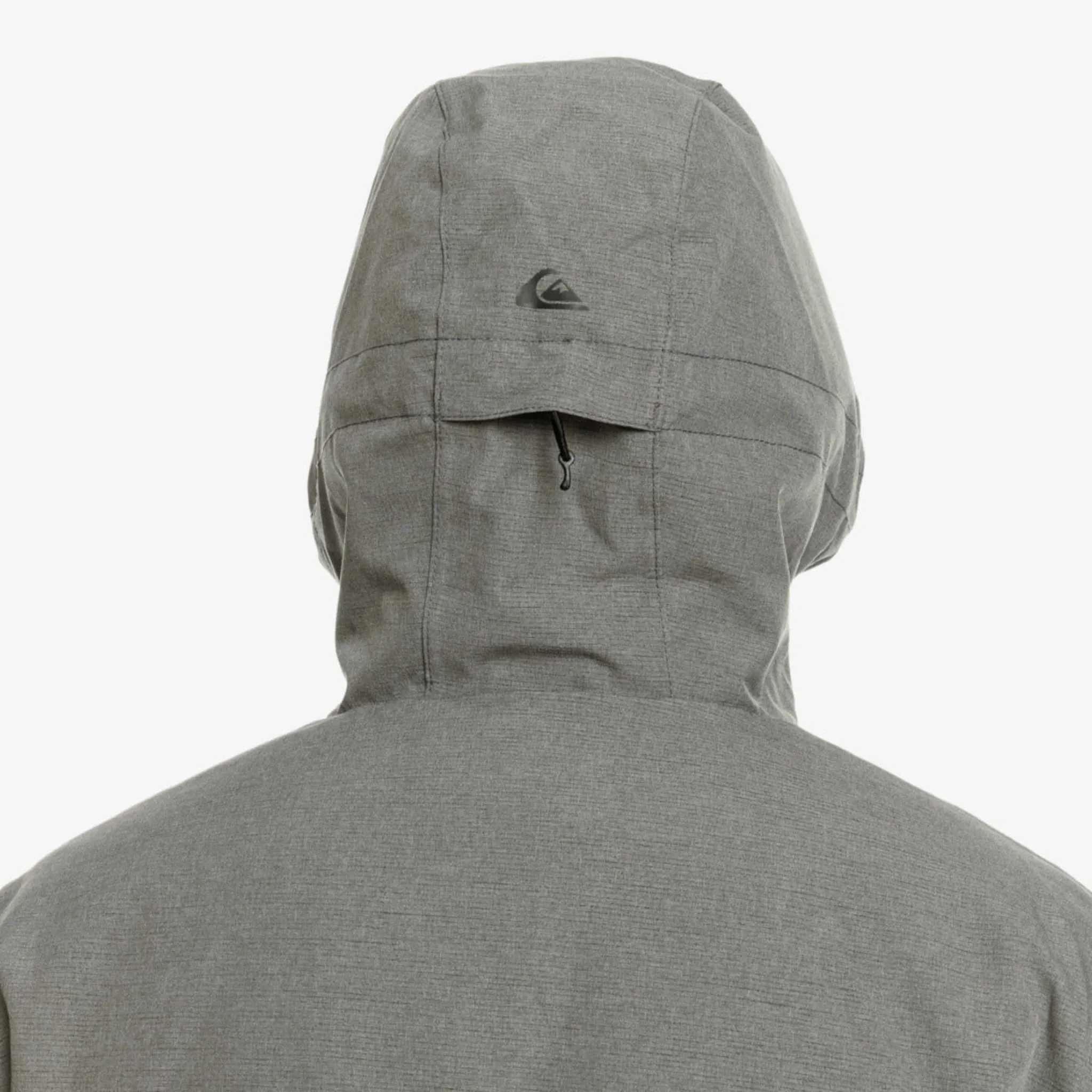 Quiksilver Mission Solid Snow Jacket - Heather Grey