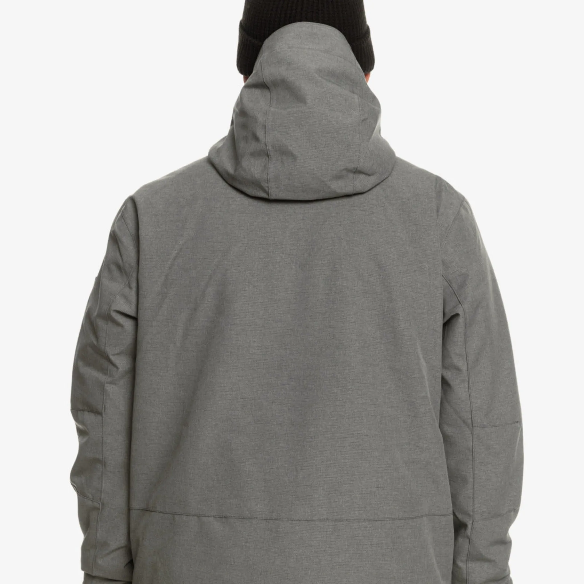 Quiksilver Mission Solid Snow Jacket - Heather Grey