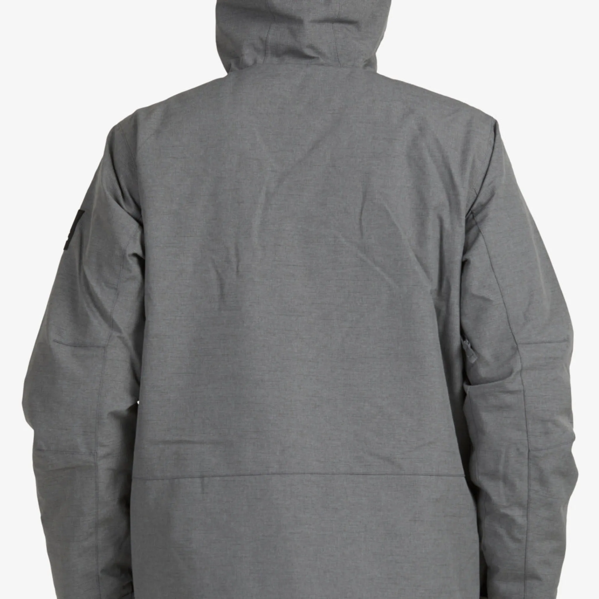 Quiksilver Mission Solid Snow Jacket - Heather Grey