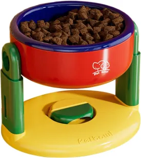 Raised Cat Bowl, Tilted Elevated Food and Water Bowl, Anti Vomiting Design, Suction Cup Base, 7.48x6.3x5.71 inches, Adjustable Height Feeder for Kittens, Puppies, Small Dogs Raised Cat Bowl, Tilted Elevated Food and Water Bowl, Anti Vomiting Design, Suction Cup Base, 7.48x6.3x5.71 inches, Adjustable Height Feeder for Kittens, Puppies, Small Dogs
