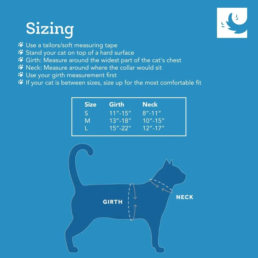 RC Pets Adventure Kitty Harness Includes Adjustable, Airmesh Fabric, 6' Leash and D-Ring Cat Walking Harness | Black, Large