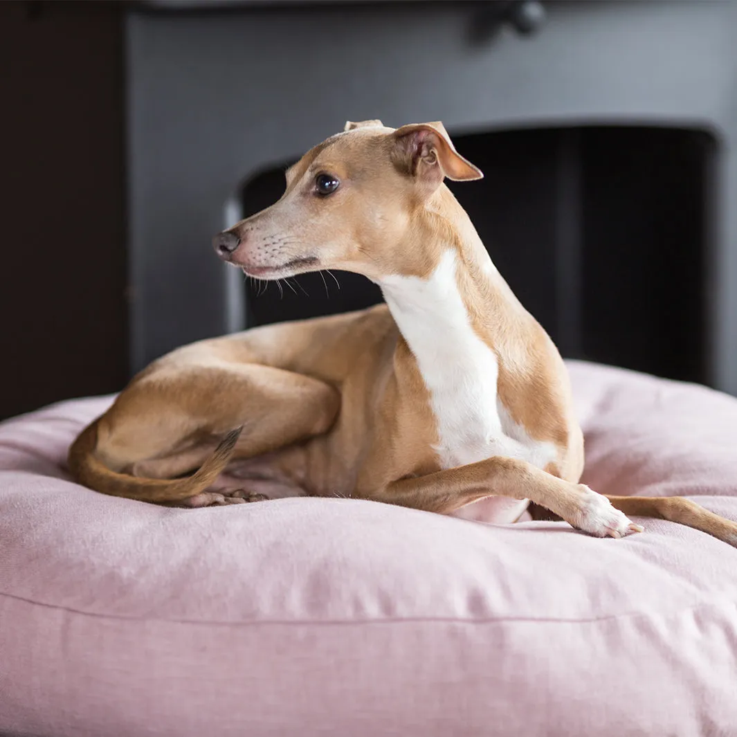 Round Dog Bed Mattress in Cosmo