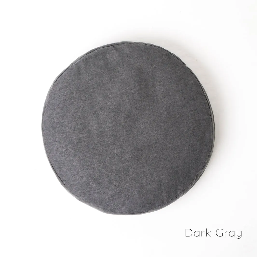 Round Dog Bed Mattress in Cosmo