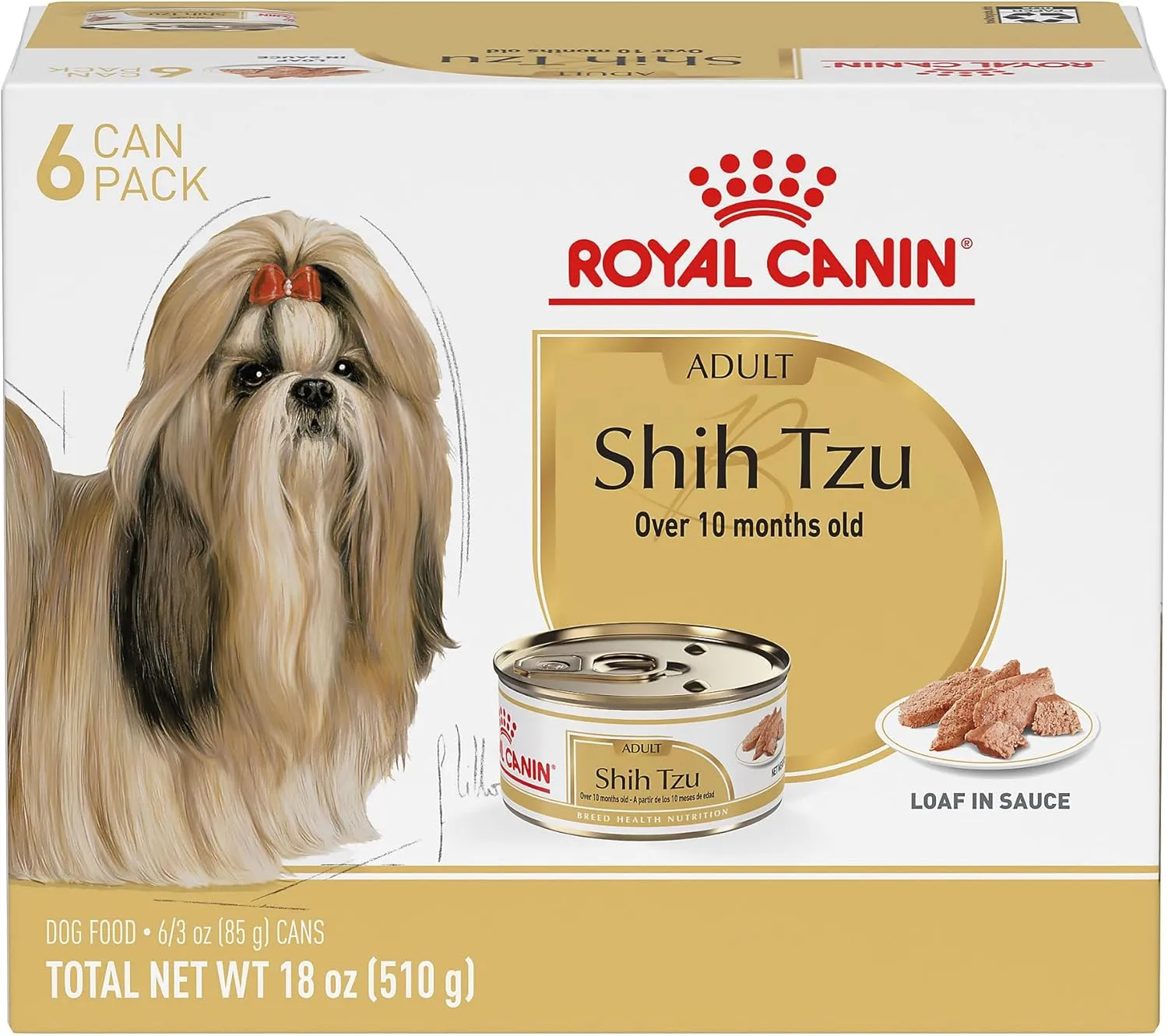 Royal Canin Shih Tzu Adult Breed Specific Wet Dog Food, 3 Oz Can (6-Pack)