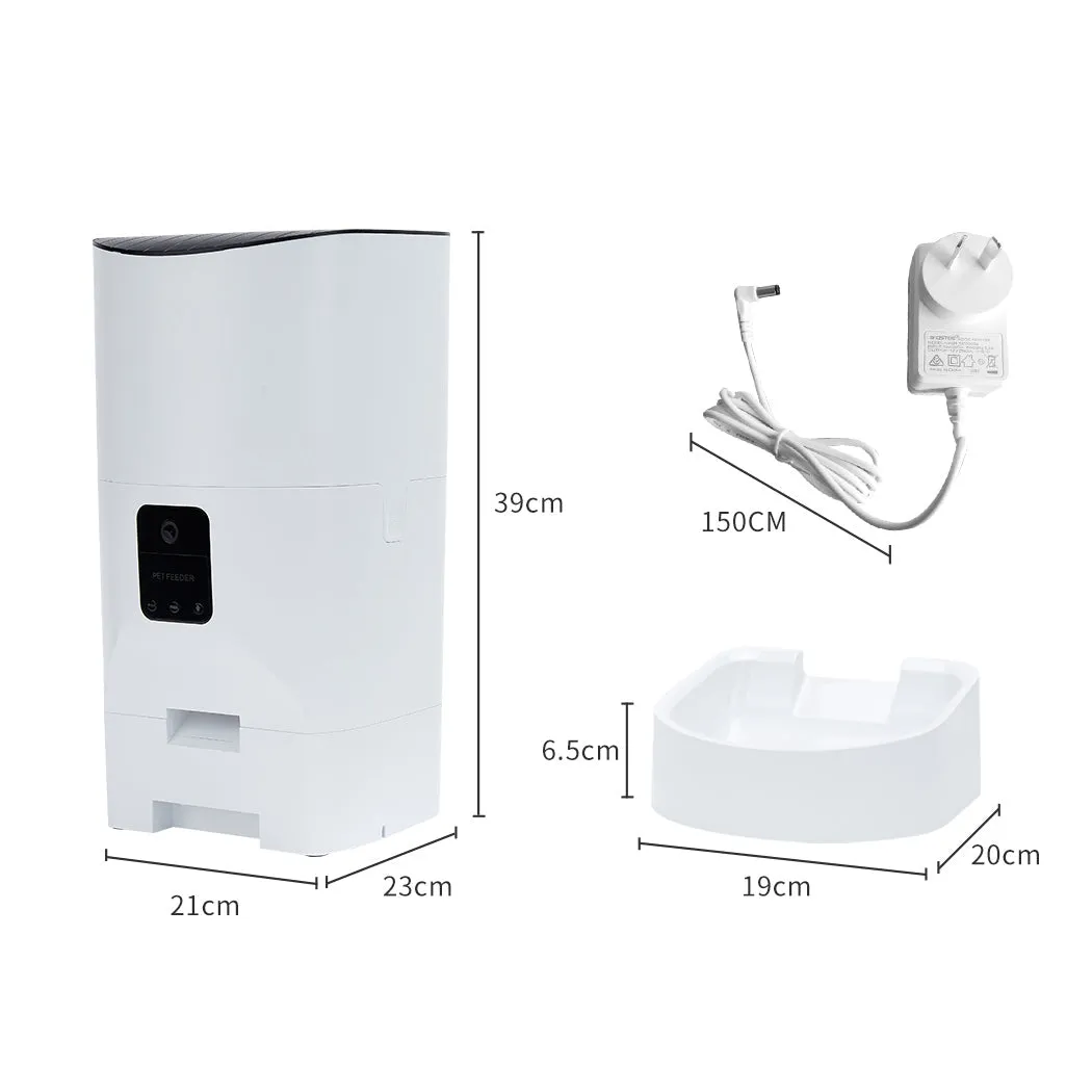 Smart Pet Feeder Food Dispenser Portable Remote Bowl With Camera