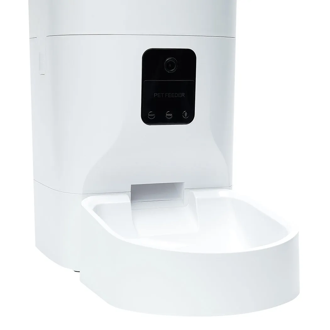 Smart Pet Feeder Food Dispenser Portable Remote Bowl With Camera