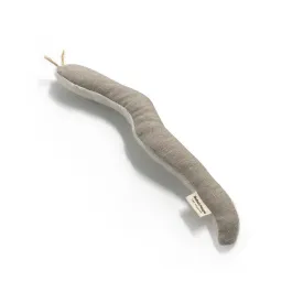 Snake Toy for Cats in Cotton with Buckwheat Crinkles and Organic Catnip