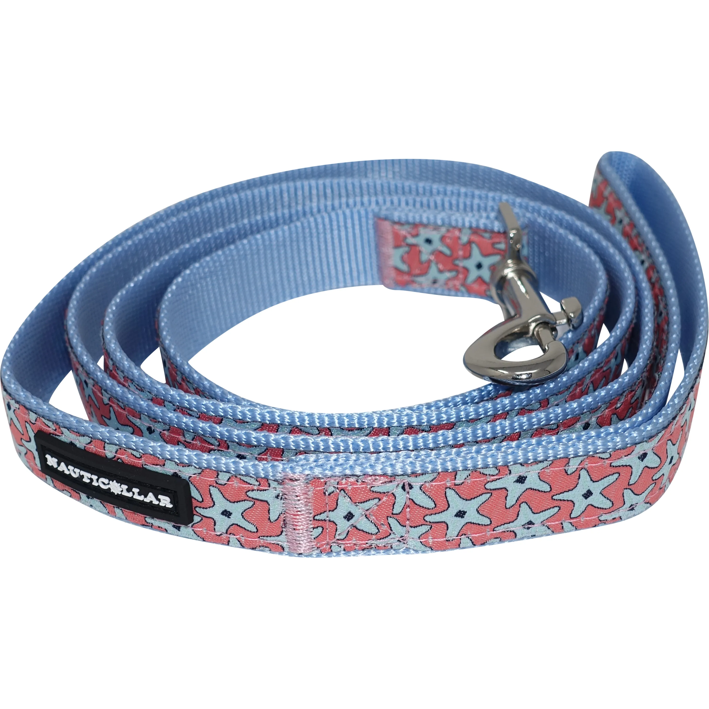 Starfish Nylon Ribbon Dog Leash