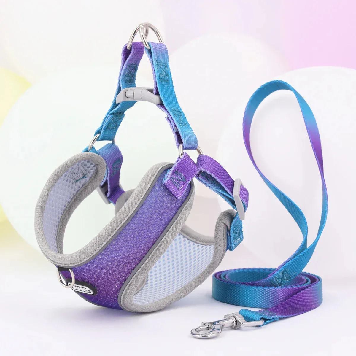 Supet Adjustable Pet Harness - Reflective and Breathable Vest for Dogs and Cats