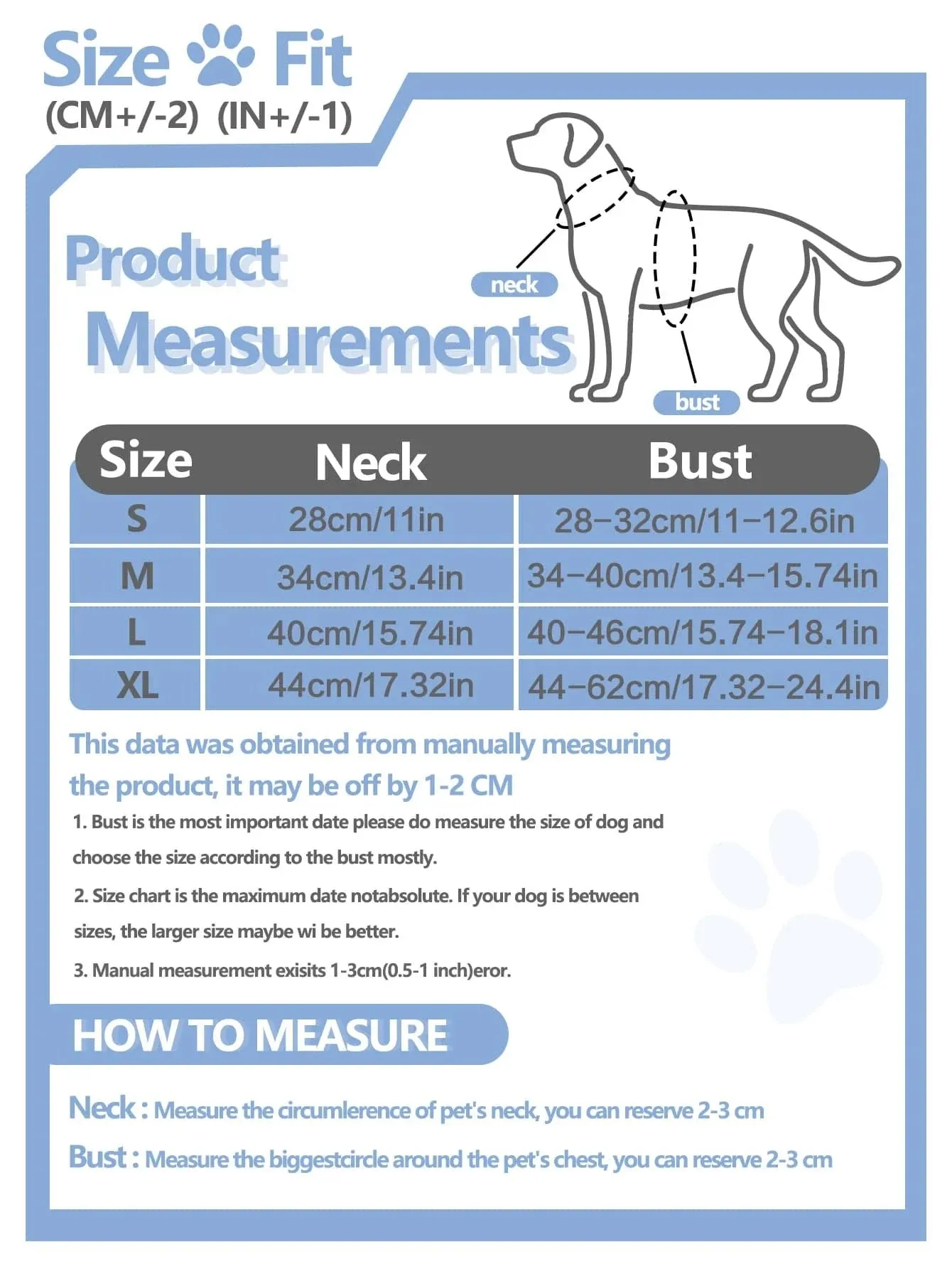 Supet Adjustable Pet Harness - Reflective and Breathable Vest for Dogs and Cats