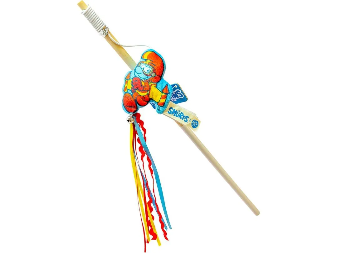 The Smurfs flying cat rods 46x6x2 - display Multicolour