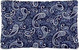 Traditional Paisley Dog Bed Cat Bed Soft Washable Pet Crate Mat Non Slip Comfortable Dog Kennel Crate Mat for Indoor Small Medium Large Dogs, 24 x 36 Inch