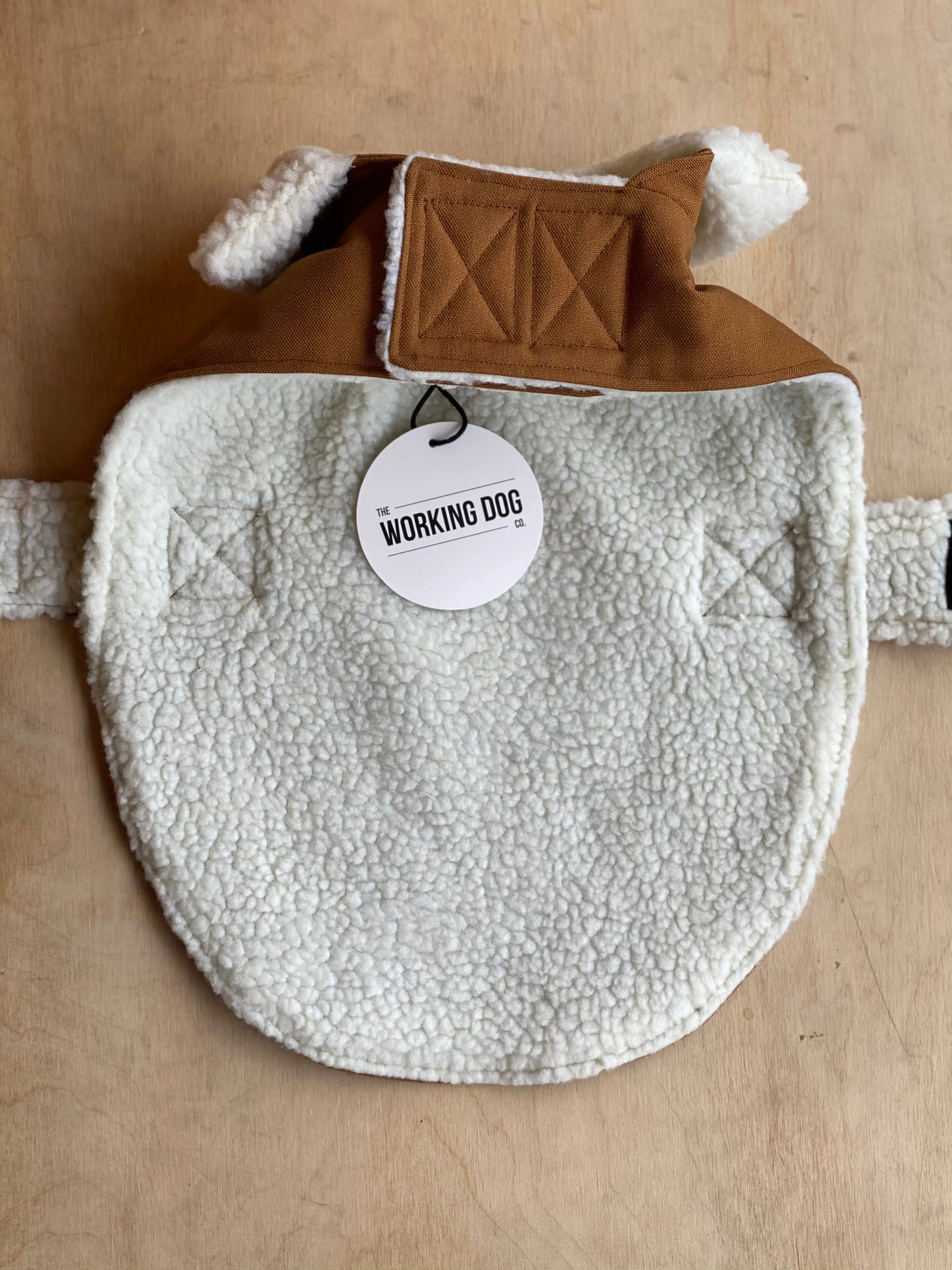 Working Dog Fleece Coat - Tan