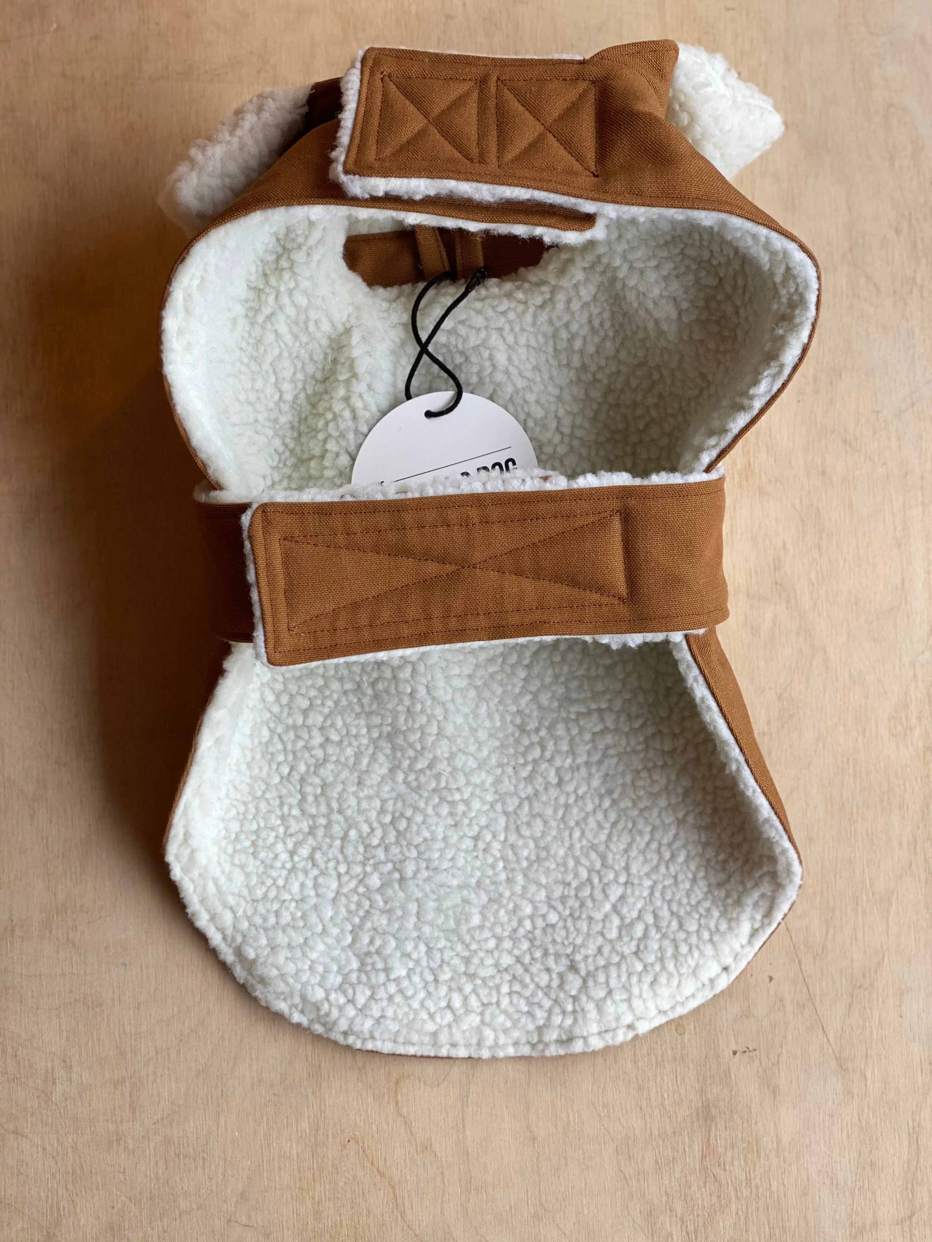 Working Dog Fleece Coat - Tan