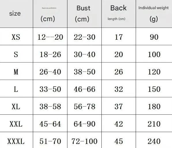 XXL Dog Vest Jacket - Warm, Soft, and Comfortable Dog Coat for Winter, Calming and Insulating Dog Apparel